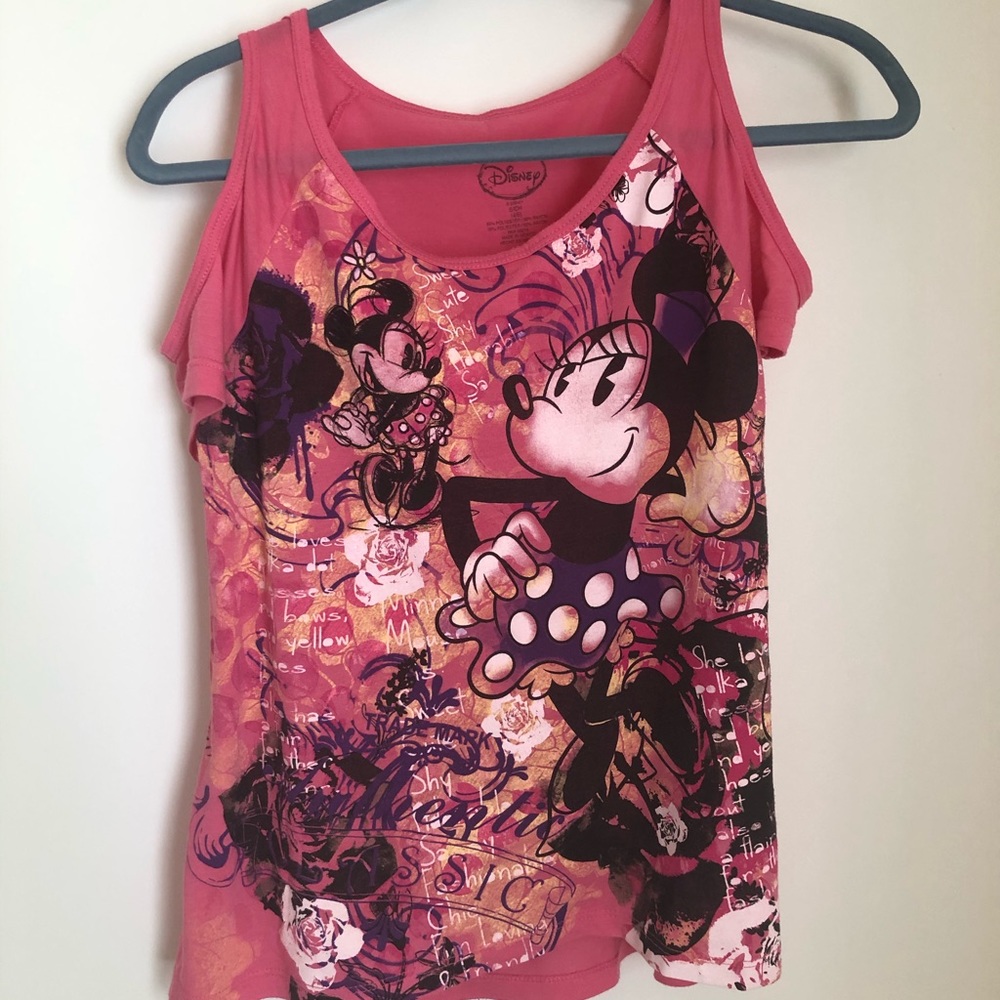 Pink Minnie Mouse Tank